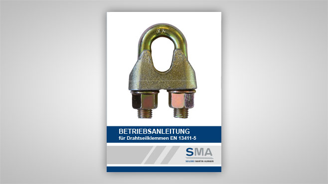 SMA - Betriebsanleitung für Drahtseilklemmen EN 13411-5, 04-2021