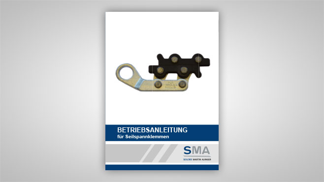 SMA - Betriebsanleitung für Seilspannklemmen 01-2021