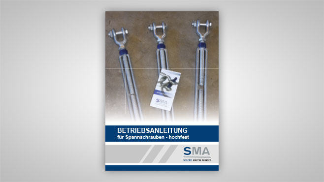 SMA - Betriebsanleitung für Spannschrauben 05-2021