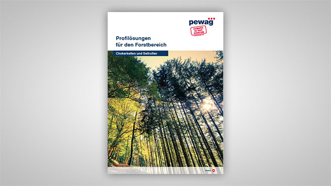Pewag Forstbereich Chokerketten und Seilrollen